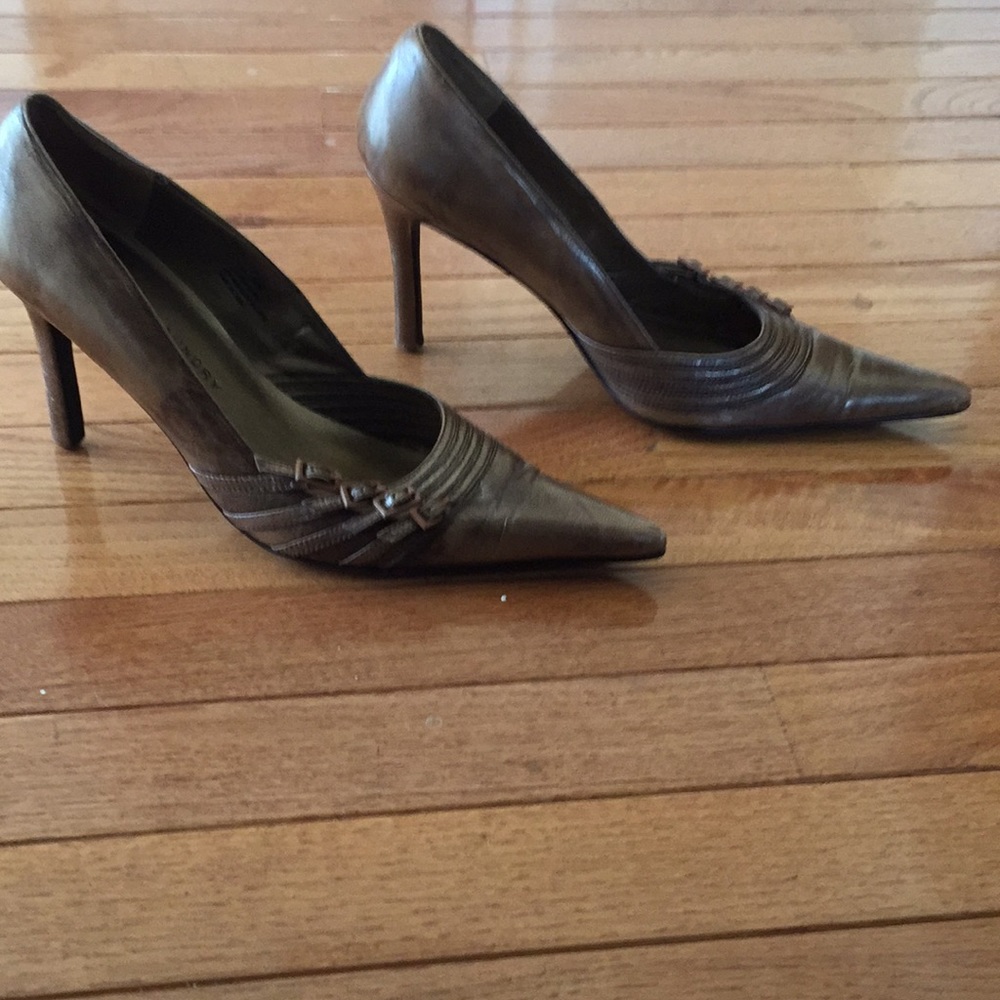 💥Quick sale💥 brown bronze high heels